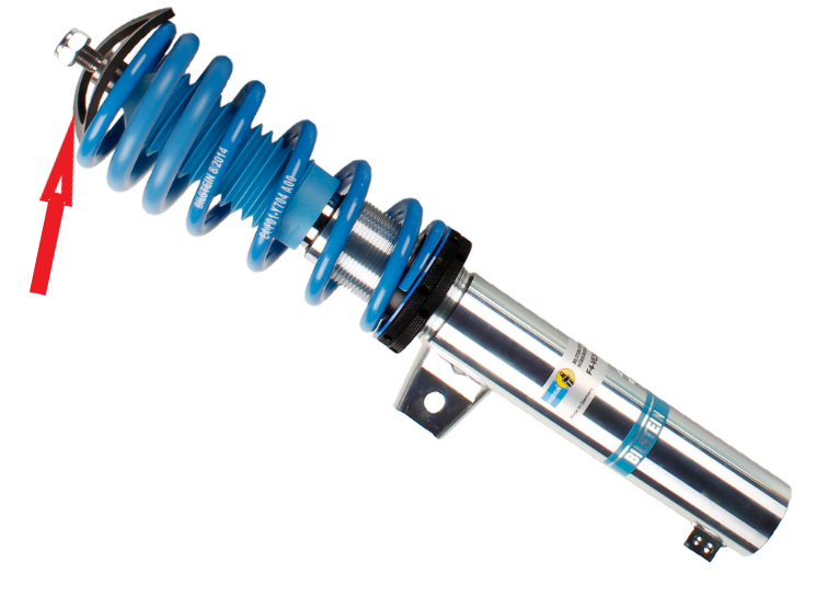 VW/Audi Bilstein B14 Suspension Kit - 47-127708 - Rubber - E4-XG2-Z004A01