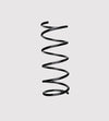 Bilstein Front B3 Spring - 36-159079